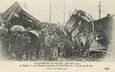 / CPA FRANCE 77 "Catastrophe de Melun 1913, travaux de déblaiement"