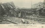 77 Seine Et Marne / CPA FRANCE 77 "Catastrophe de Melun 1913, un aspect des décombres "