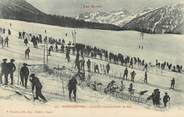 05 Haute Alpe / CPA FRANCE 05 "Montgenevre, concours international de ski"