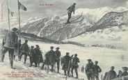 05 Haute Alpe / CPA FRANCE 05 "Montgenevre, concours international de ski, les sauts"