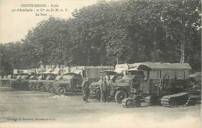 / CPA FRANCE 78 "Saint Mesme, école, 13ème d'artillerie, le parc" / MILTAIRE