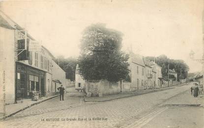 / CPA FRANCE 78 "La Brétèche, la grande rue et la vieille rue"