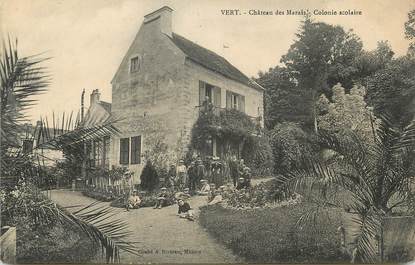 / CPA FRANCE 78 "Vert, château des Marais, colonie scolaire"