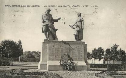 / CPA FRANCE 78 "Houilles sur Seine, monument aux morts"