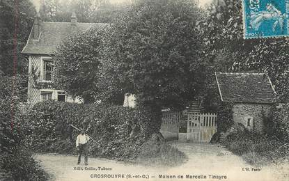 / CPA FRANCE 78 "Grosrouvre, maison de Marcelle Tinayre"