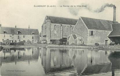 / CPA FRANCE 78 "Elancourt, la ferme de la ville Dieu"