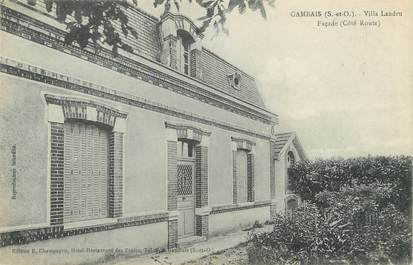 / CPA FRANCE 78 "Gambais, villa Landru"