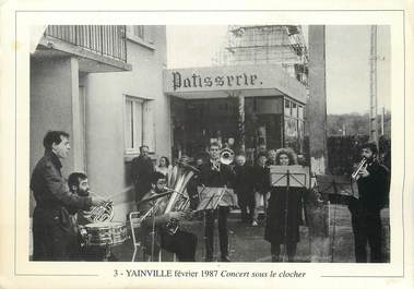 / CPSM FRANCE 76 "Yainville, concert sous le clocher"