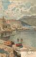 06 Alpe Maritime CPA FRANCE 06 "Menton, le port"