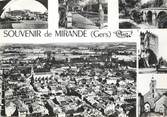 32 Ger / CPSM FRANCE 32 "Souvenir de Mirande"