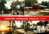 33 Gironde / CPSM FRANCE 33 "Andernos Les Bains, camping Fontaine Vieille"