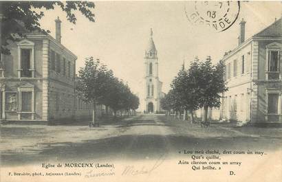 / CPA FRANCE 40 "Eglise de Morcenx"