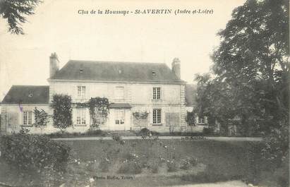 / CPA FRANCE 37 "Saint Avertin, Clos de la Houssage "