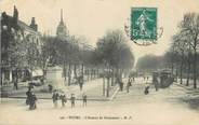 37 Indre Et Loire / CPA FRANCE 37 "Tours, l'avenue de Grammont"