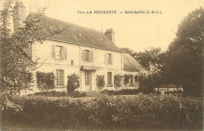 / CPA FRANCE 37 "Saint Avertin, clos la Houssaye"