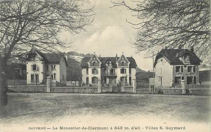 / CPA FRANCE 38 "Le Monestier de Clermont, Villa S. Gaymard"