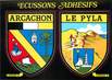 / CPSM FRANCE 33 "Arcachon, le Pyla" / ECUSSON ADHESIF