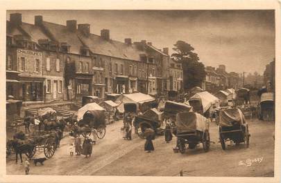 / CPA FRANCE 50 "Pont l'Abbé Picauville, un jour de marché "