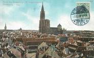 67 Ba Rhin / CPA FRANCE 67 "Strasbourg, vue générale"