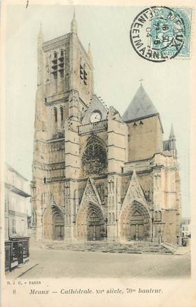 / CPA FRANCE 77 "Meaux, cathédrale"