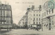 69 RhÔne / CPA FRANCE 69 "Lyon, rue de la république"