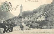 65 Haute PyrÉnÉe / CPA FRANCE 65 "Saint Sauveur, colonne de la Duchesse de Berry"