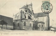 86 Vienne / CPA FRANCE 86 "Poitiers, abside de l'église Montierneuf"