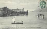 73 Savoie / CPA FRANCE 73 "Aix Les Bains, abbaye de Hautecombe et lac du Bourget"