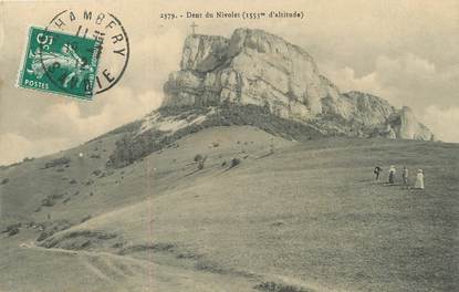 / CPA FRANCE 73 "Dent du Nivolet"