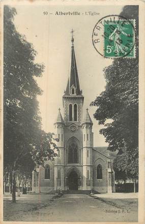 / CPA FRANCE 73 "Albertville, l'église"