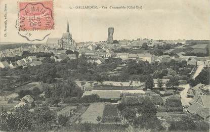 / CPA FRANCE 28 "Gallardon, vue d'ensemble"