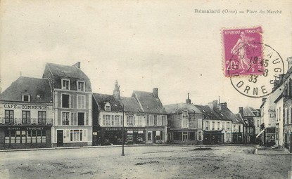 / CPA FRANCE 61 "Rémalard, place du marché"