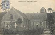 50 Manche / CPA FRANCE 50 "Fermanville, l'église et le clocher"