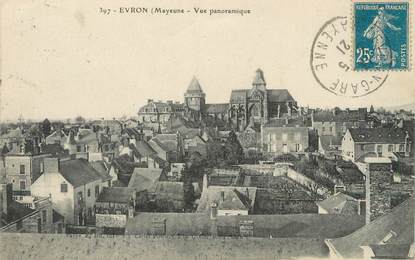 / CPA FRANCE 53 "Evron, vue panoramique"