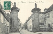 03 Allier / CPA FRANCE 03 "Moulins, ancienne porte de Paris" / AFFICHE