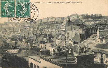 / CPA FRANCE 50 "Granville, vue générale "