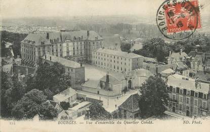 / CPA FRANCE 18 "Bourges, vue d'ensemble sur le quartier Condé"