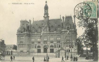 / CPA FRANCE 78 "Versailles, hôtel de ville"