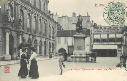 / CPA FRANCE 21 "Dijon, place Rameau et entrée du musée"