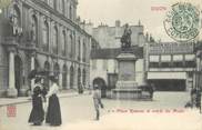 21 Cote D'or / CPA FRANCE 21 "Dijon, place Rameau et entrée du musée"