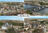 33 Gironde / CPSM FRANCE 33 "Cadillac sur Garonne"