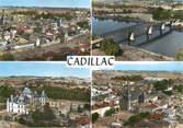 33 Gironde / CPSM FRANCE 33 "Cadillac sur Garonne"