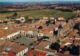 33 Gironde / CPSM FRANCE 33 "Créon, vue générale aérienne du centre"