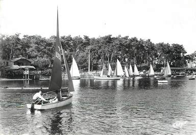 / CPSM FRANCE 33 "Claouey, les bords du bassin"