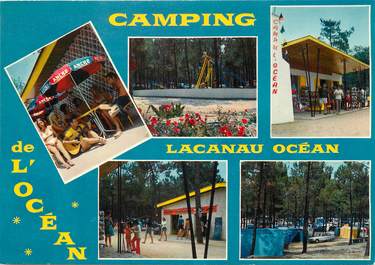 / CPSM FRANCE 33 "Lacanau Océan" / CAMPING