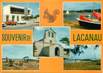 / CPSM FRANCE 33 "Lacanau Médoc et son lac, divers aspects"