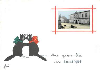 / CPSM FRANCE 33 "Lamarque "