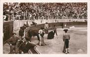 Theme CPSM CORRIDA "Course de taureaux, le coup de grâce au taureau debout"