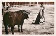 CPSM CORRIDA "Course de taureaux, se profilant pour la mort"