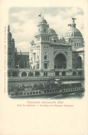 CPA EXPOSITION UNIVERSELLE DE 1900 "la rue des Nations" / TURQUIE